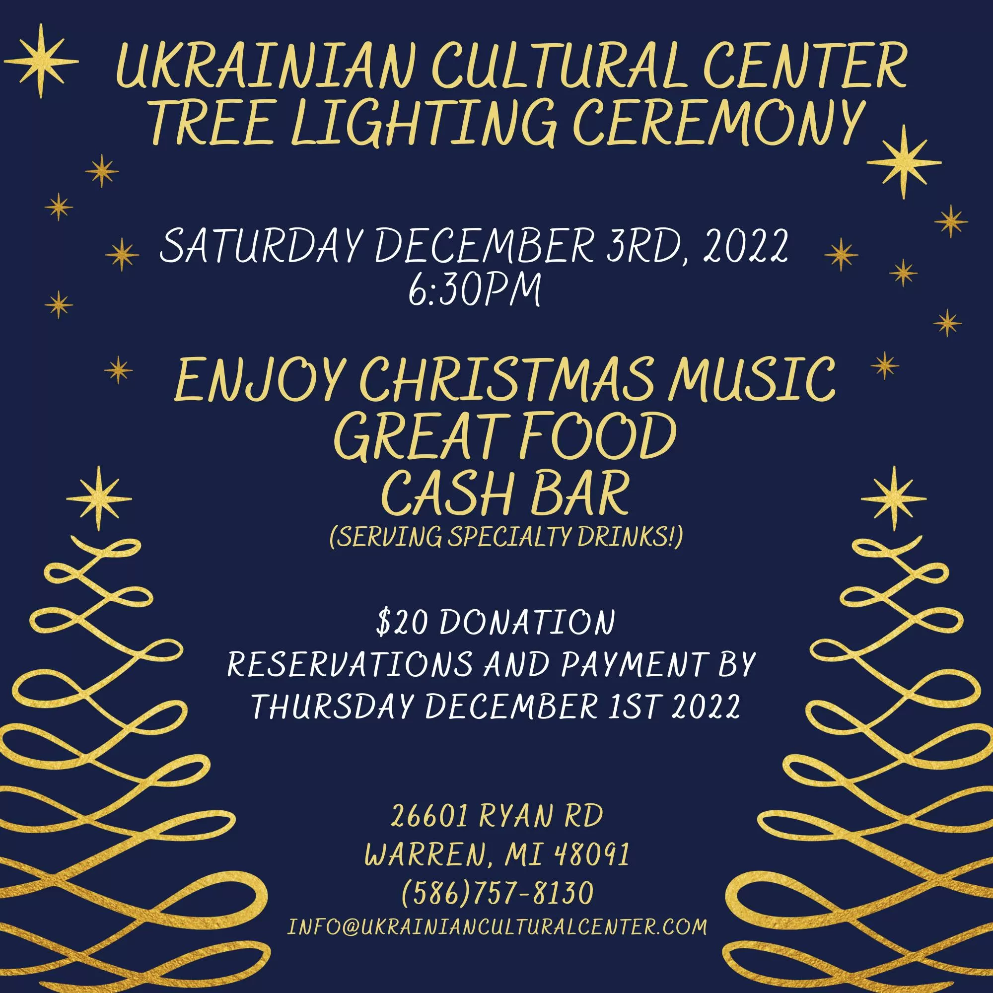 Tree lighting ceremony