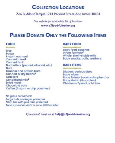 food drive