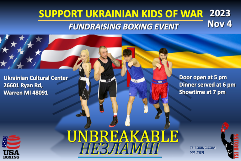 Fundraising Boxing Event - Support Ukrainian Kids of War