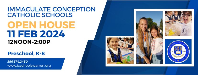 Open House - Immaculate Conception Catholic Schools