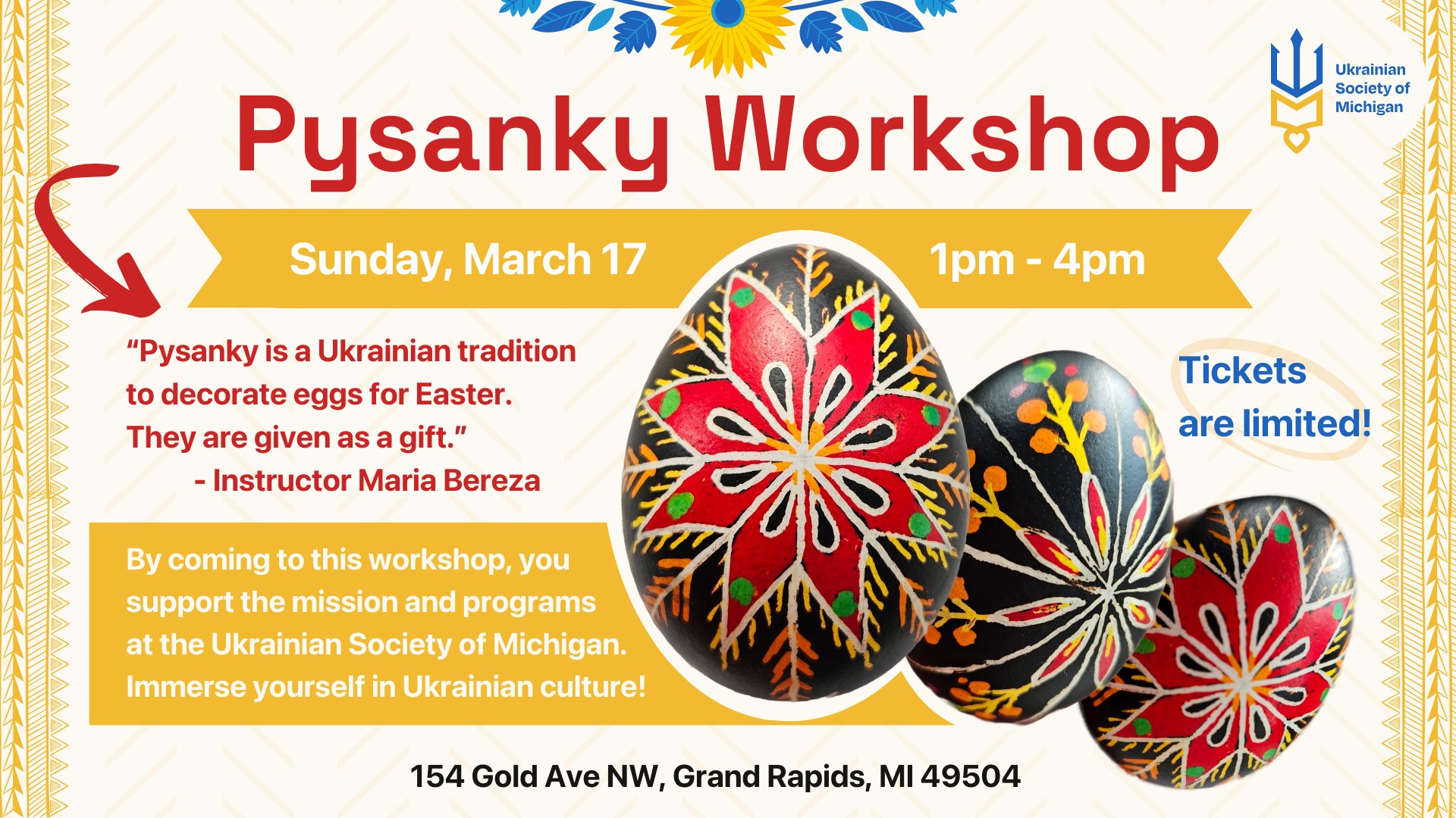 Pysanky Workshop