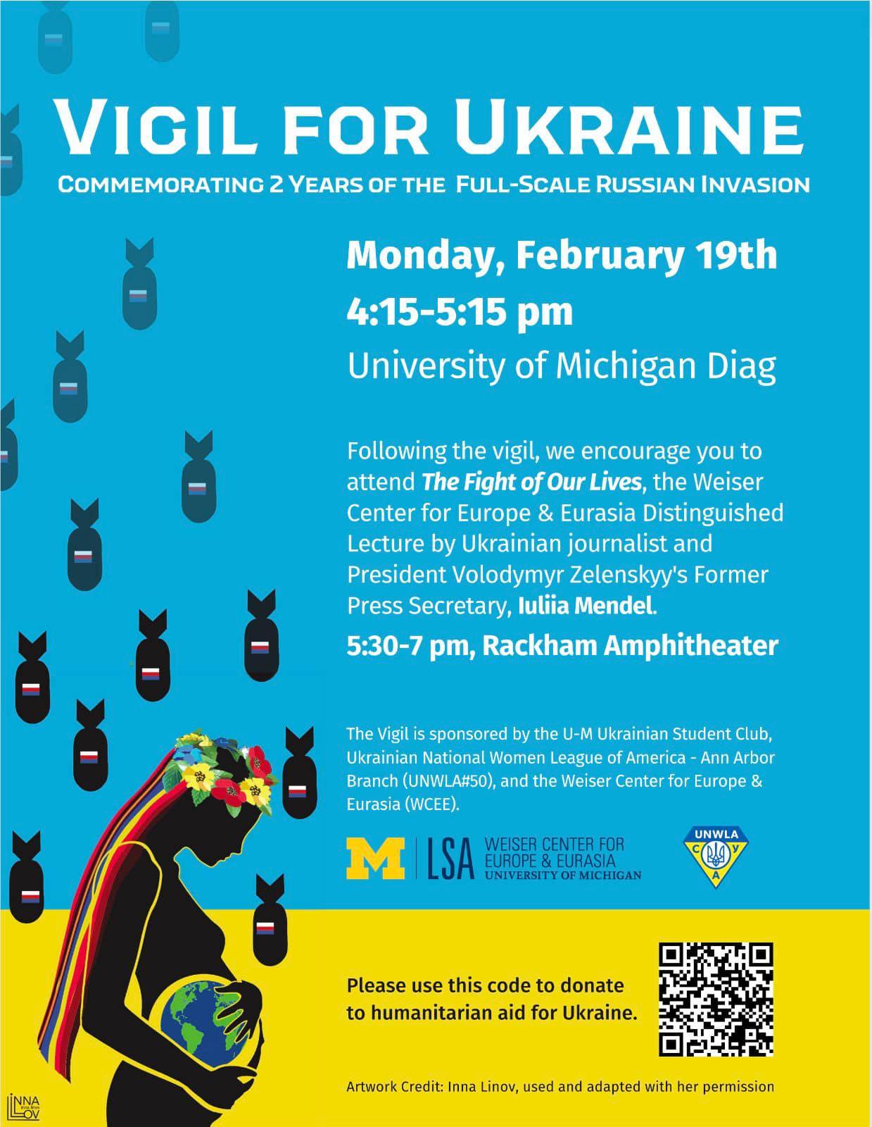 Vigil for Ukraine