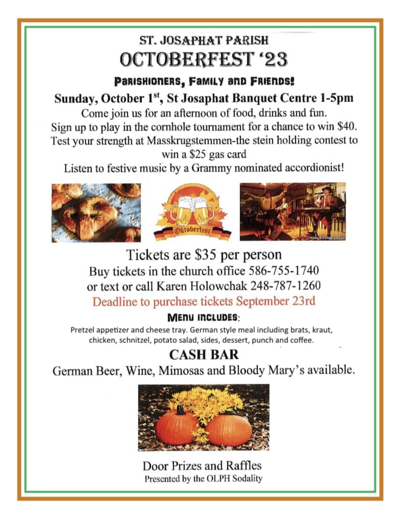 St. Josaphat Parish Octoberfest