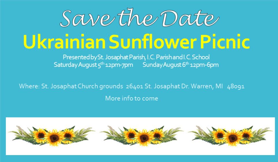 Ukrainian Sunflower Picnic