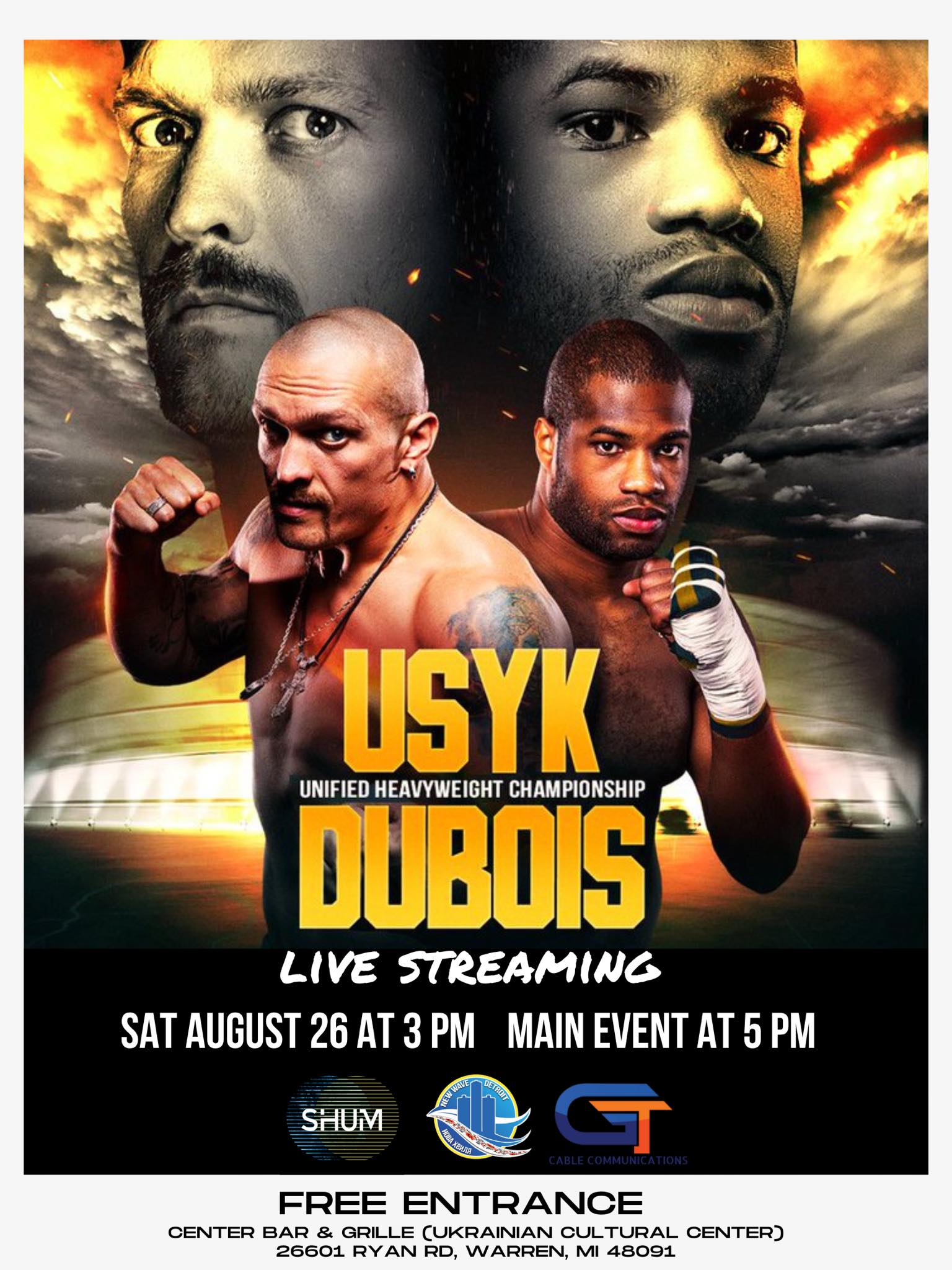 Live streaming: Usyk vs Dubois
