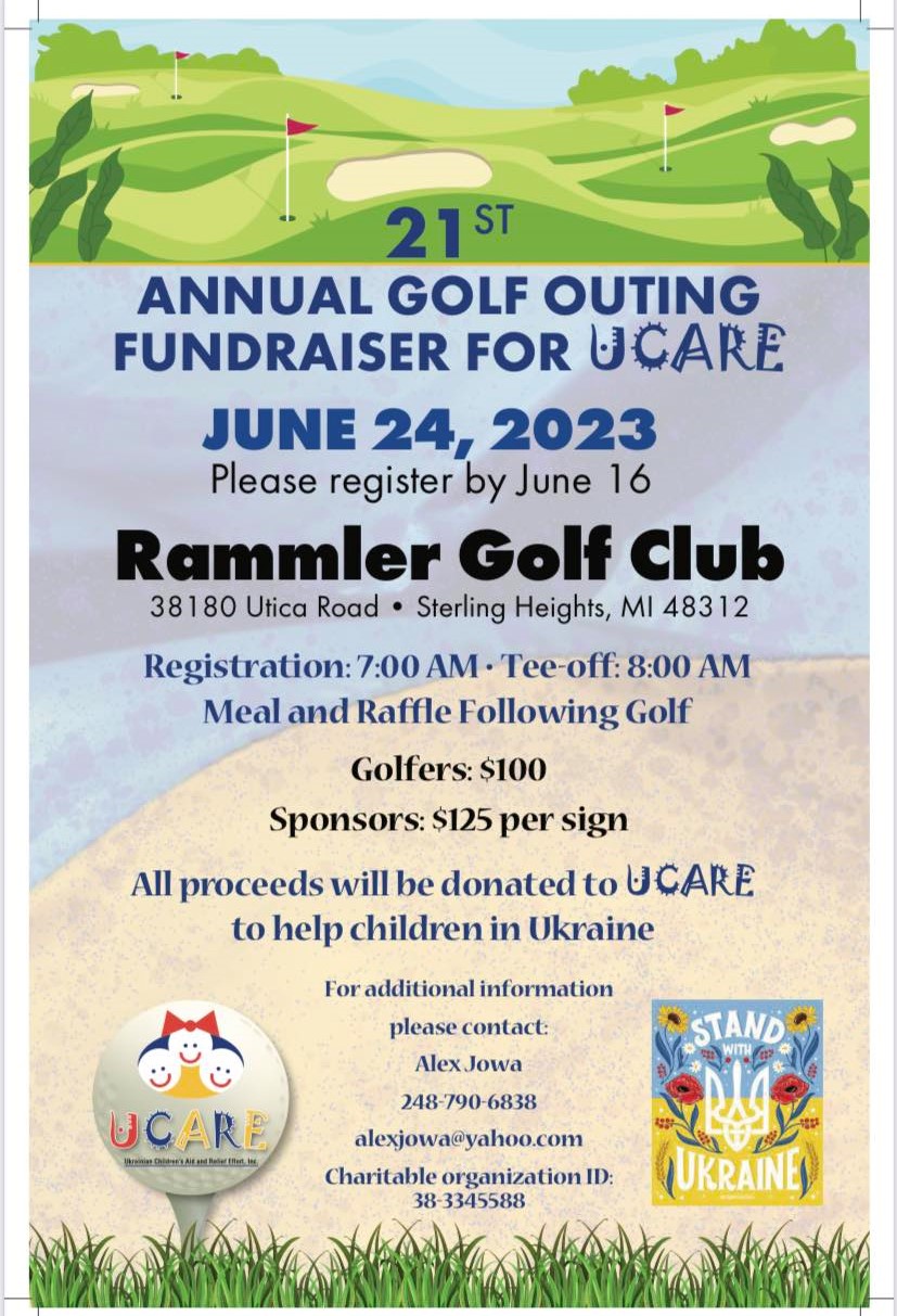 21st Annual Golf Outing Fundraiser for UCARE