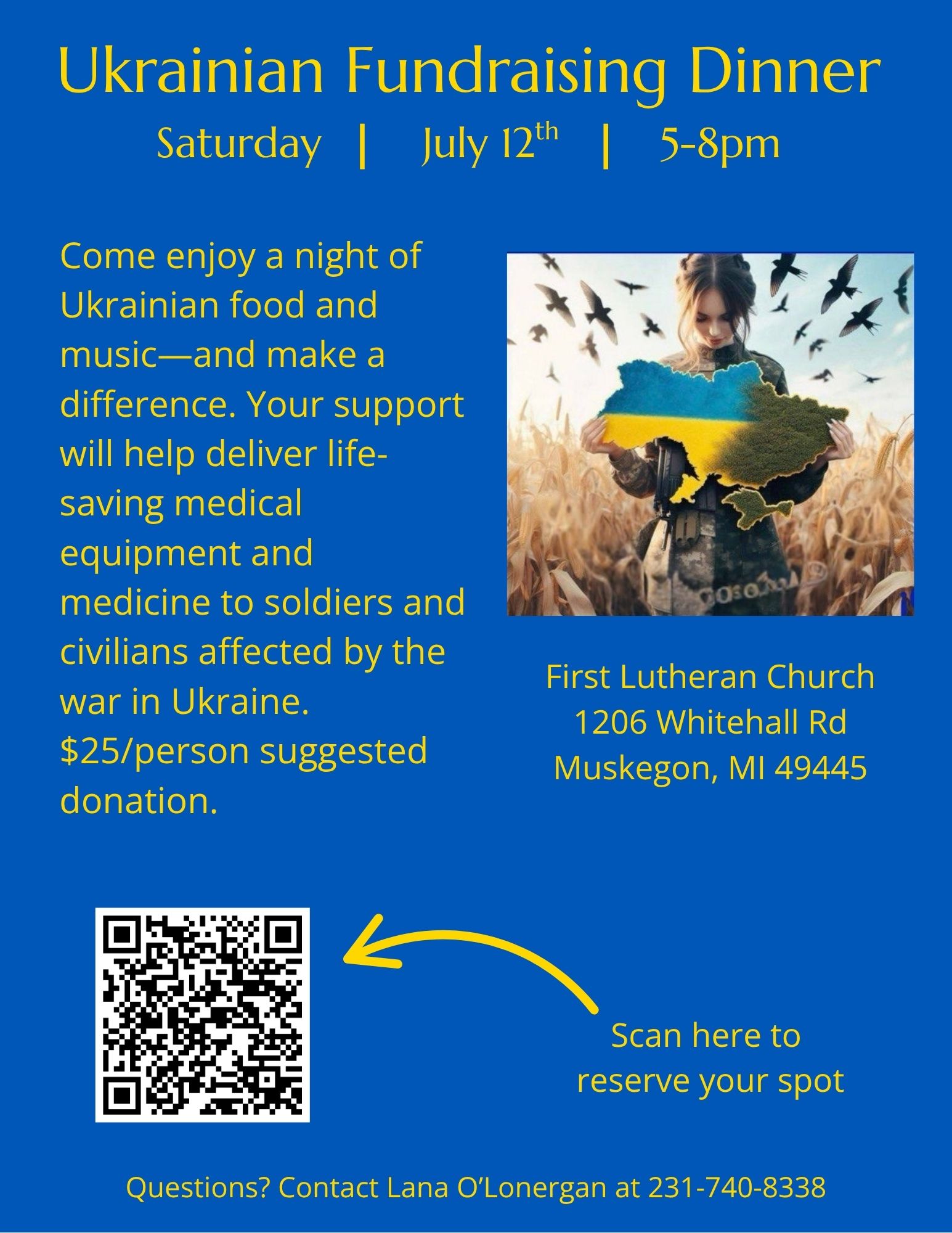 Ukrainian Fundraising Dinner