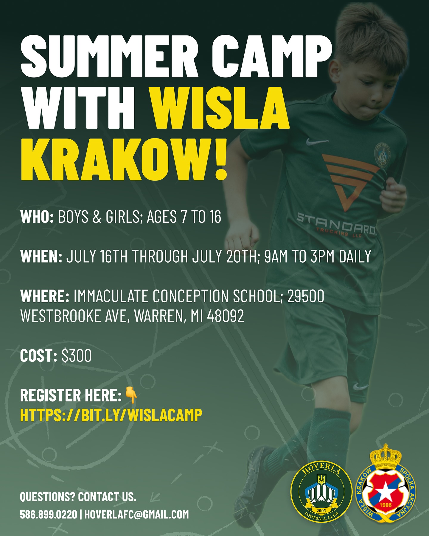Summer Camp with Wisla Krakow