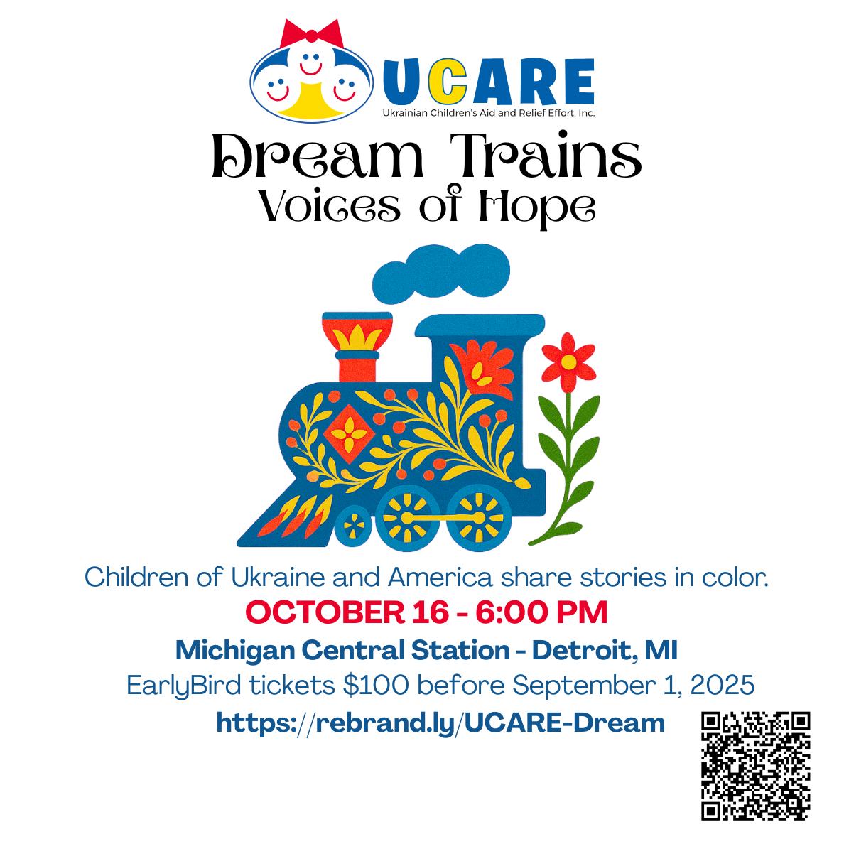 UCARE - Dream Trains. Voices of Hope