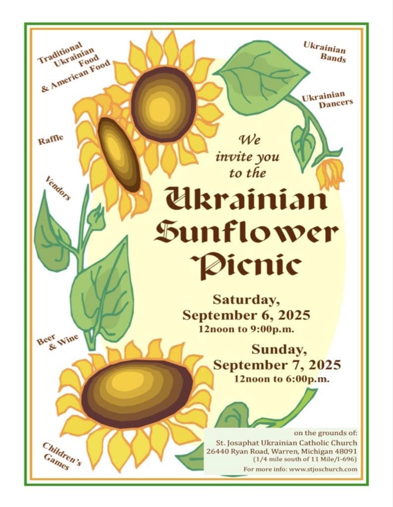 Ukrainian Sunflower Picnic