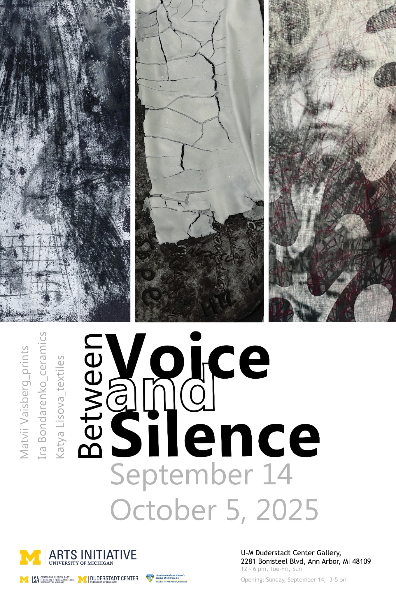 Exhibition “Between Voice and Silence” 