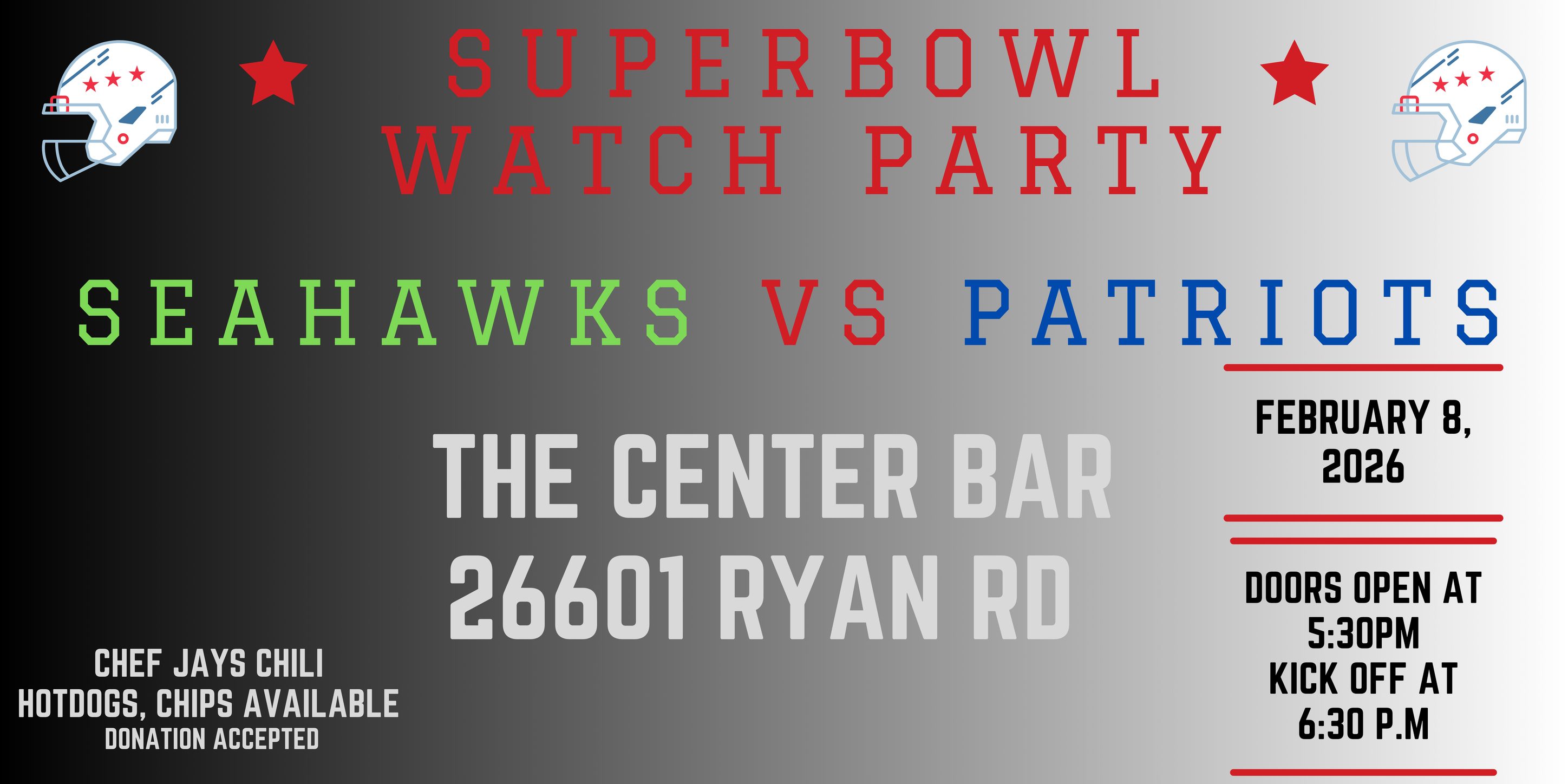 Superbowl Watch Party