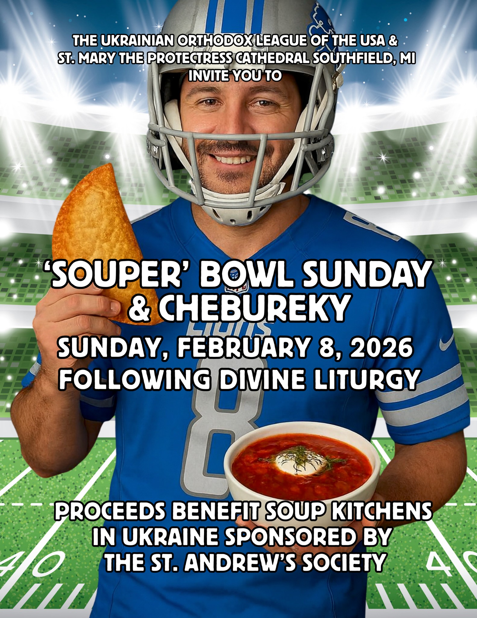"Souper" Bowl Sunday and Chebureky