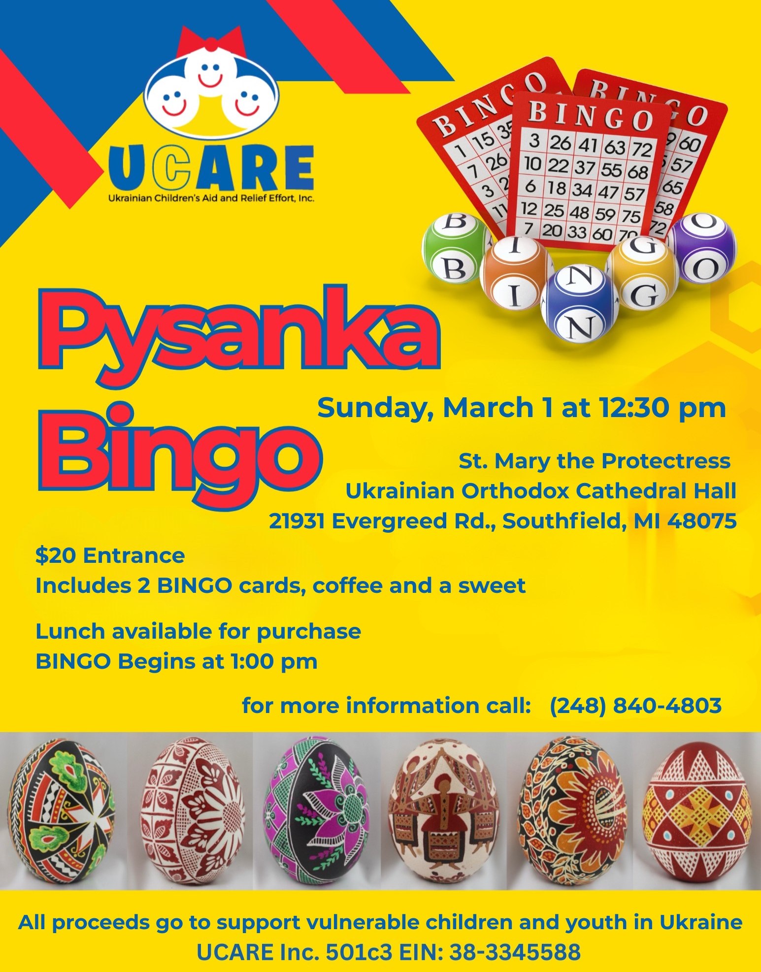 Pysanka Bingo