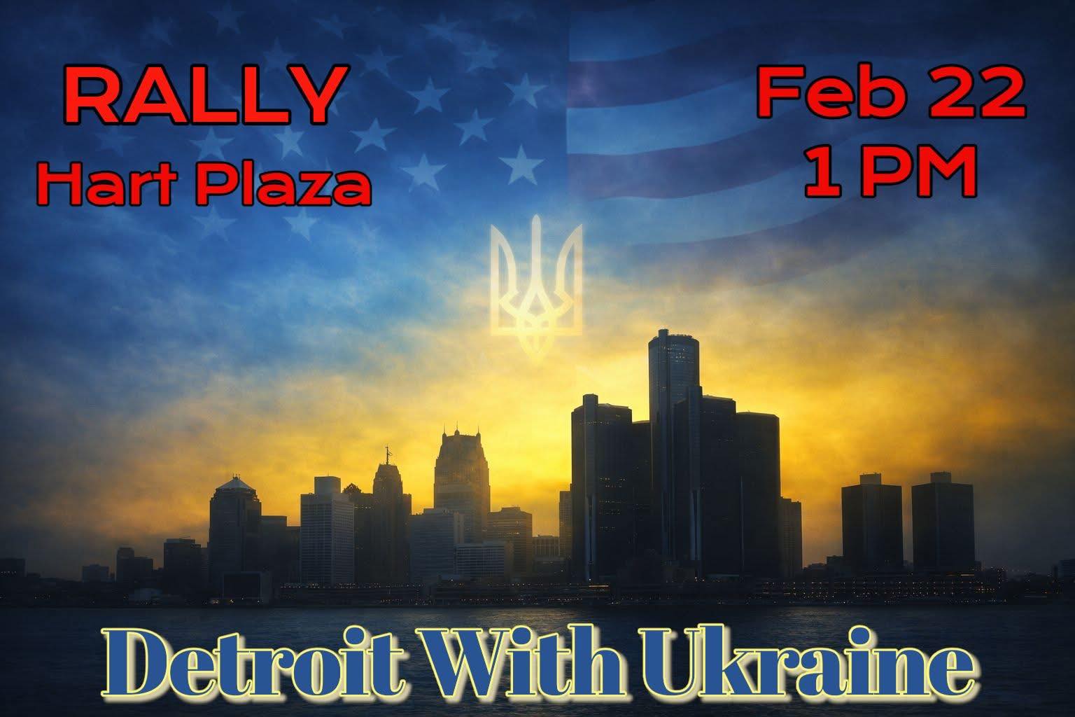 Rally "Detroit with Ukraine"