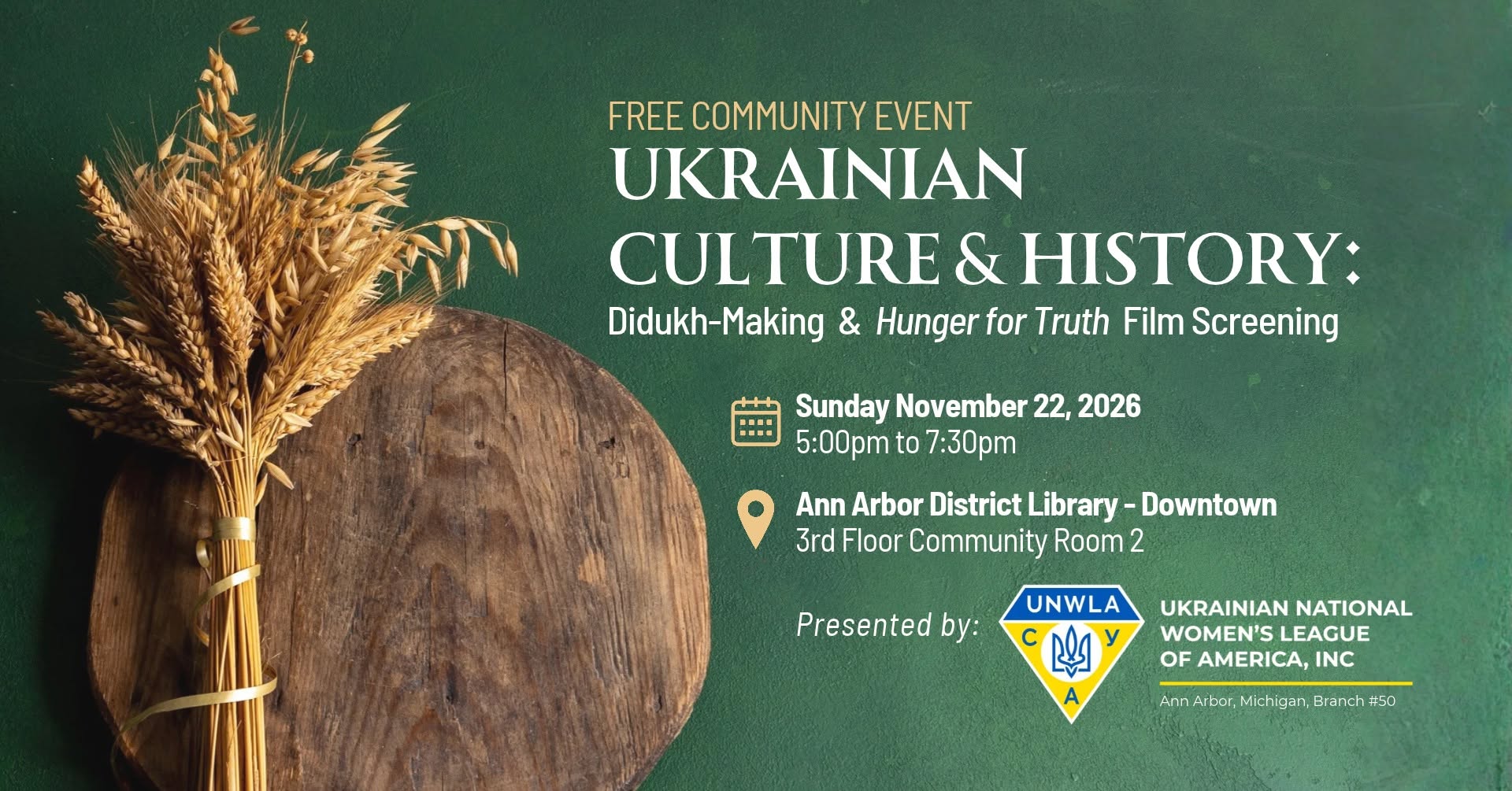 Didukh - Making & Hunger for Truth Film Screening