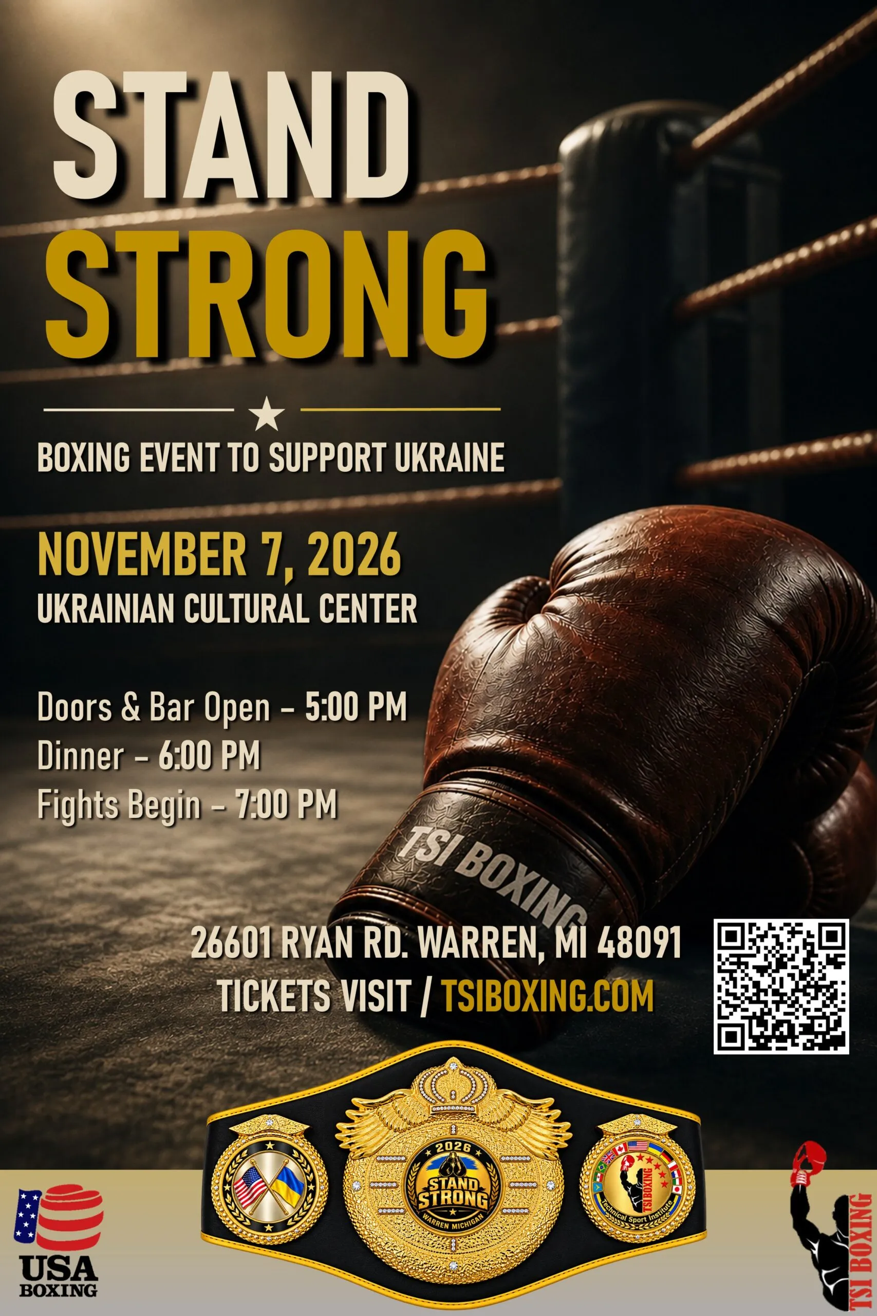 Stand Strong - Boxing Event to Support Ukraine