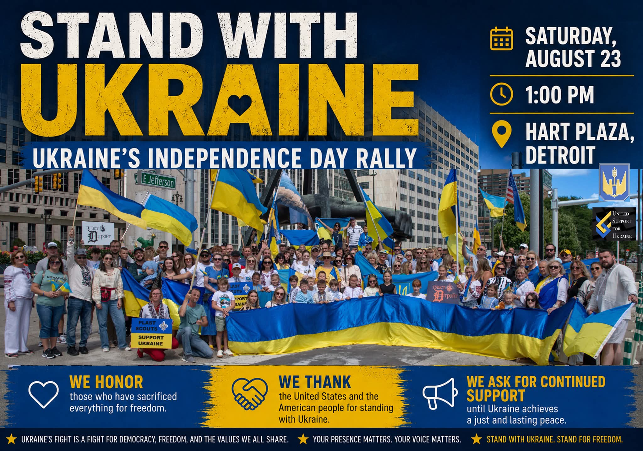 Ukraine's Independence Day Rally