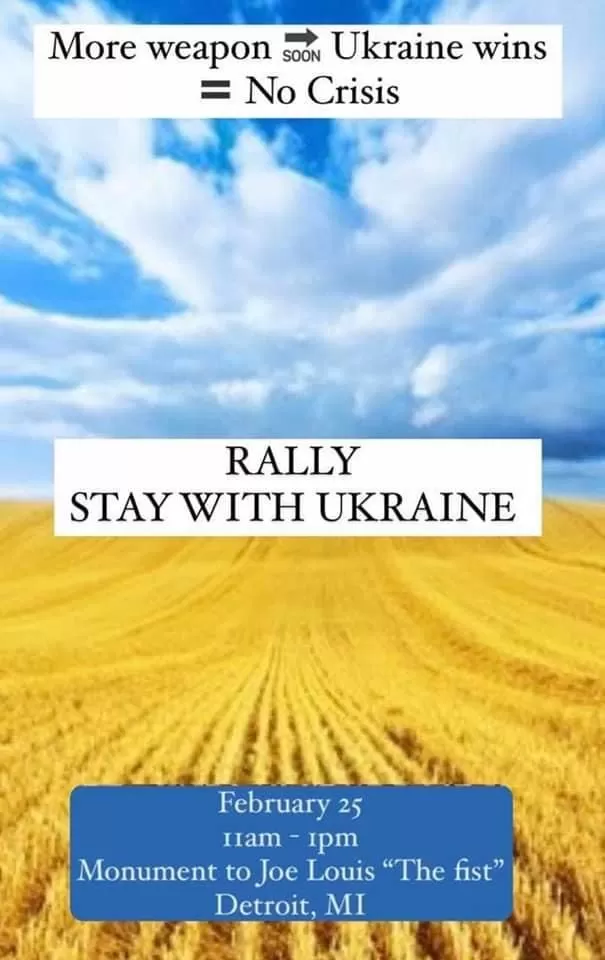 Rally. Stay with Ukraine